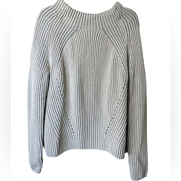 Athleta Ribbed Pointelle Rockland Mock Neck Sweater - Picture 9 of 9